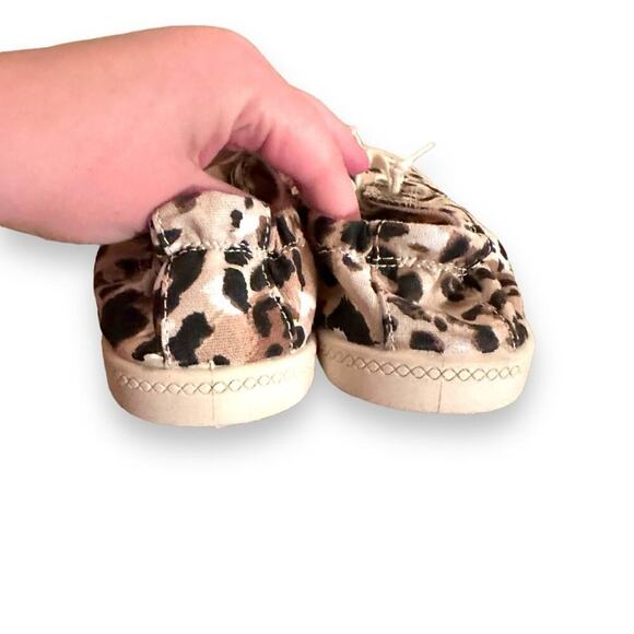 Time & Tru Leopard Print Scrunch Back Slip On Memory Foam‎ Sneakers Sz 7.5 - Picture 6 of 10